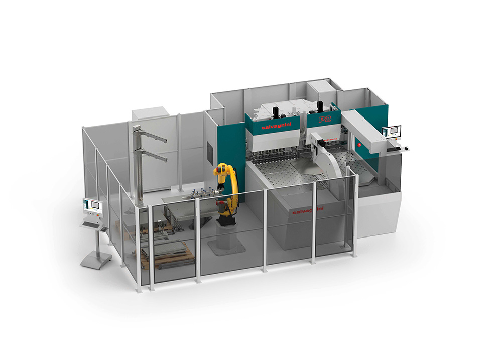 Robotic panel bender - P-Robot