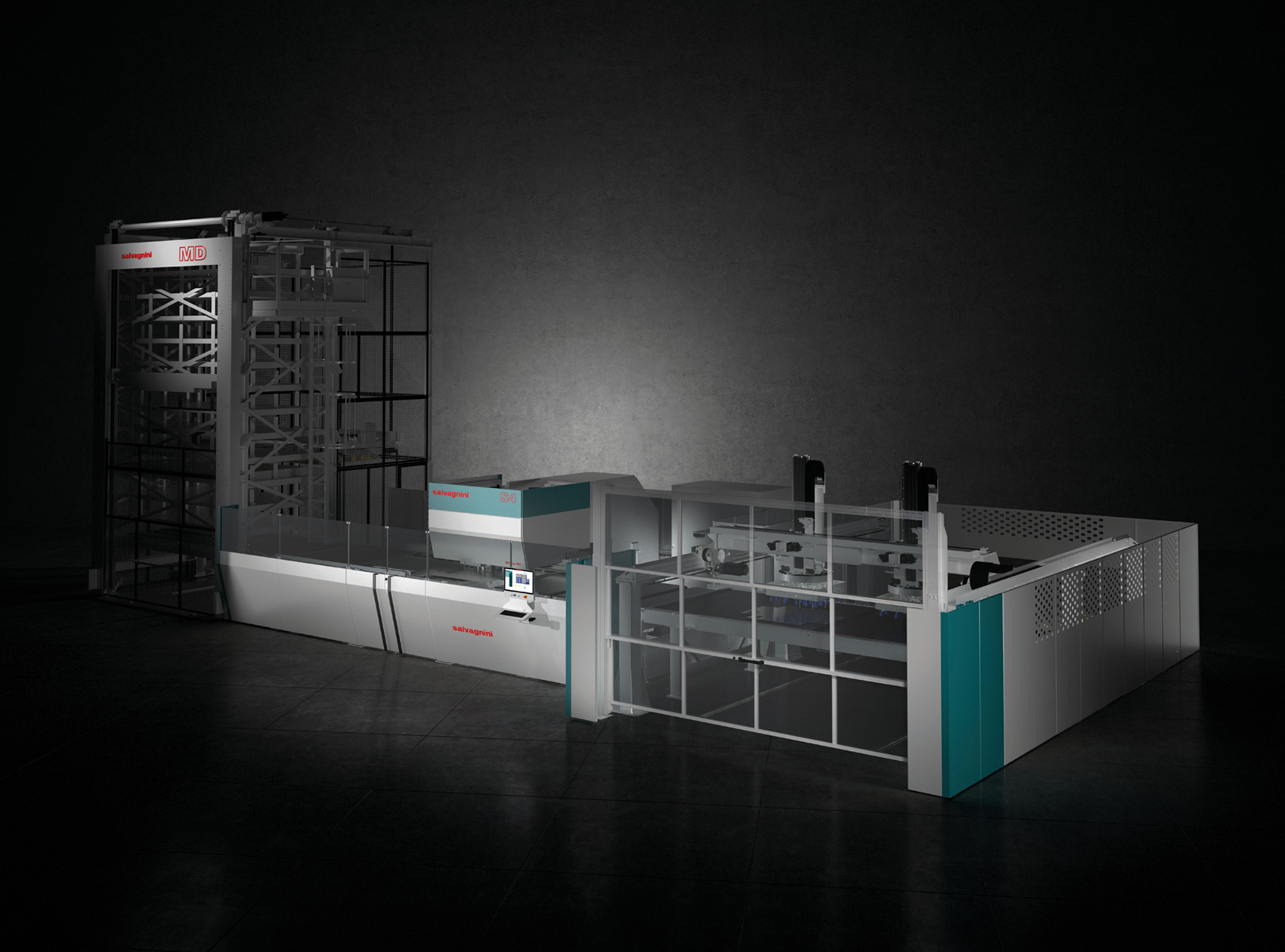 Sheet metal punching machine - S4